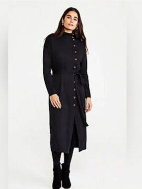 Ann Taylor Mock Neck Dress